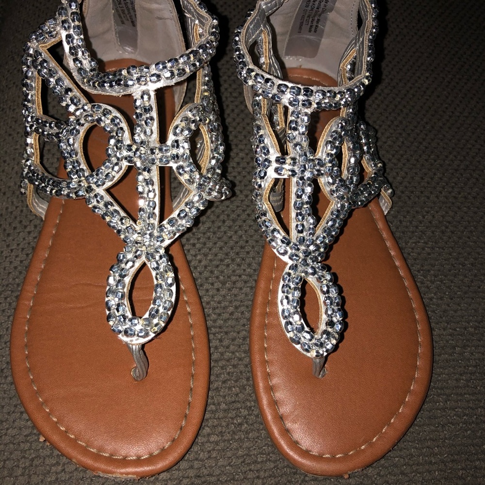 Girls Gladiator Sandals Sz 2